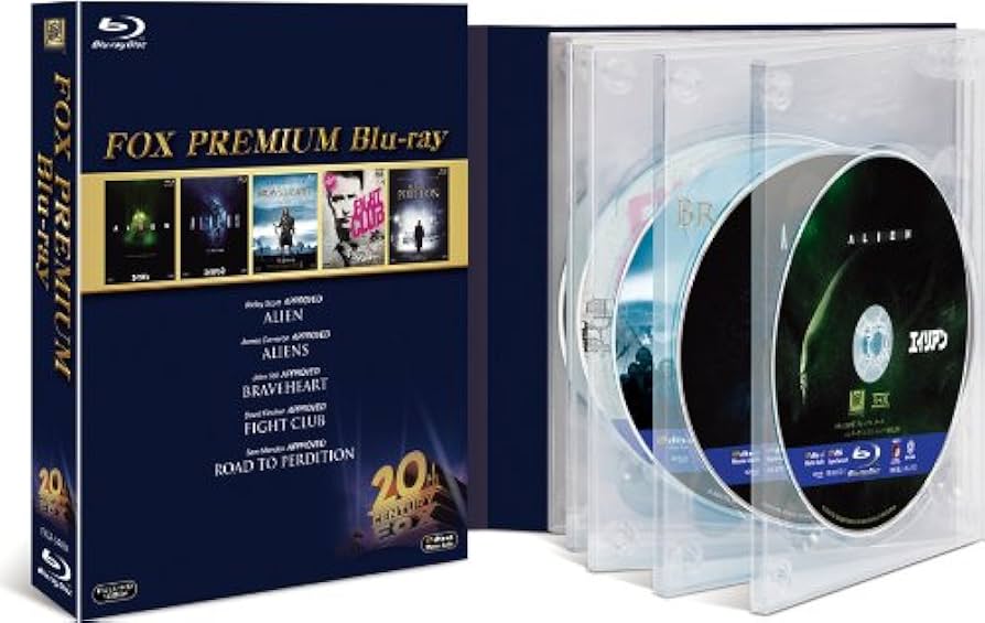 フォックス･プレミアム・ブルーレイ　フィルムメーカー・アプルーブドBOX（初回生産限定 5作品5枚組）[Blu-ray] ブレイブハート,ファイト・クラ Amazon.co.jp: フォックス・プレミアム・ブルーレイ フィルム